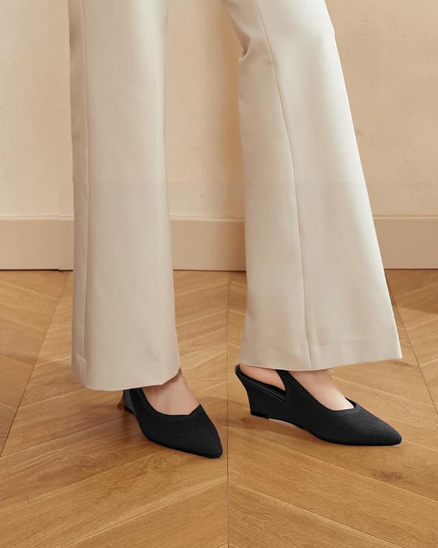 Thumbnail 1 de NEWBELLA Women's Wedge Heels 2.5"