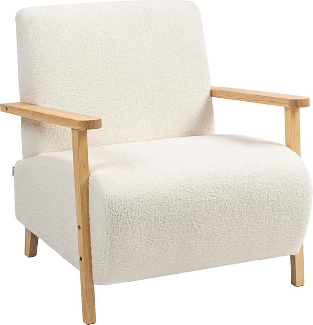 Imagen de HOMCOM Fauteuil Salon 60 cm assise en OfertitasTOP