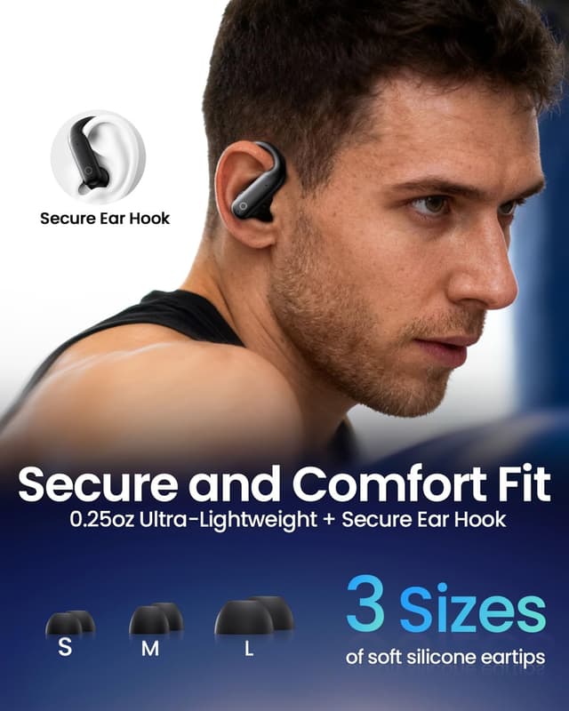 Thumbnail 1 de LEEMC Wireless Earbuds with Touchscreen ANC
