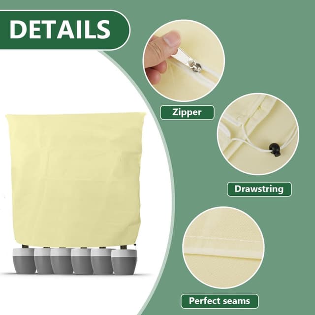 Thumbnail 2 de OFFCUP Plant Fleece Frost Protection Cover