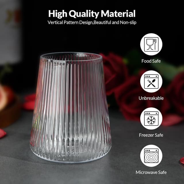 Thumbnail 2 de hotder Tritan-Kunststoff weingläser 354 ml 🍷