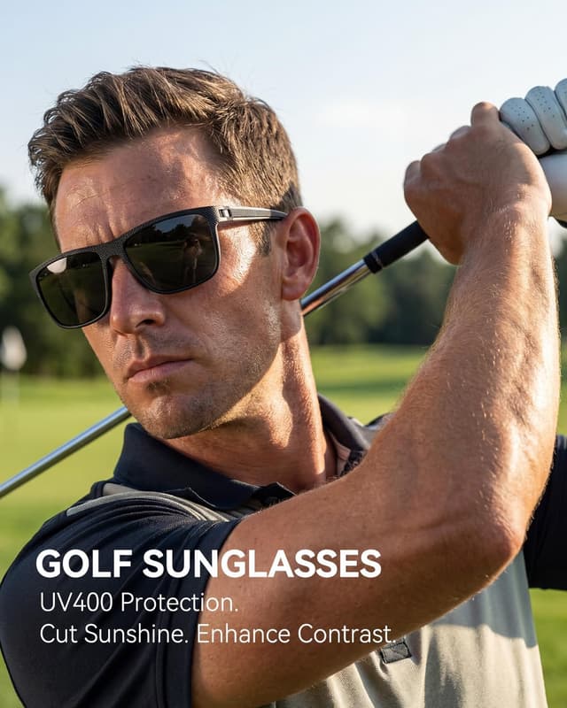 Detalle 2 de QALLY Polarized Sunglasses for Men