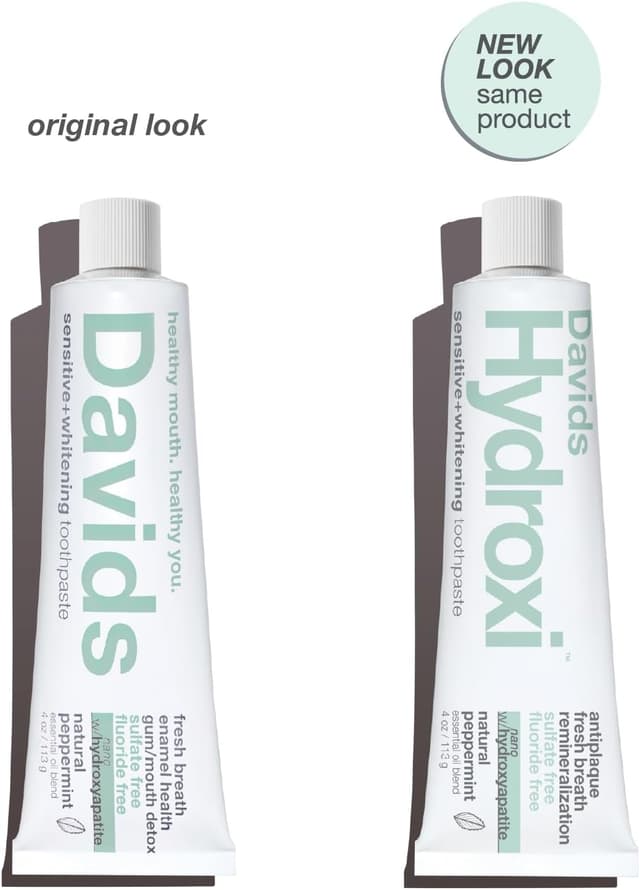 Detalle de Davids Hydroxyapatite Toothpaste, 4 oz