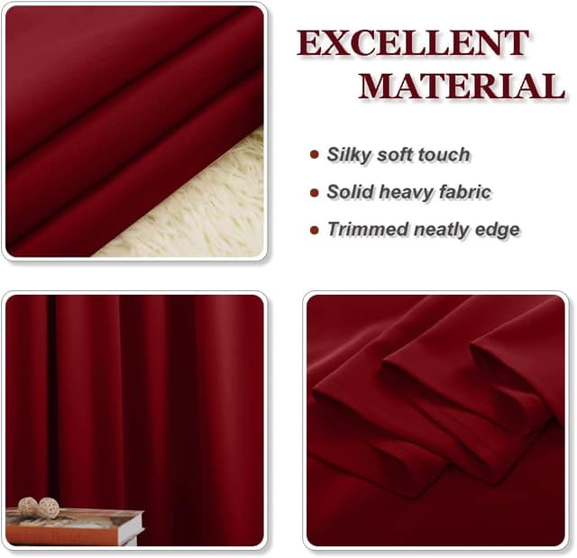 Thumbnail 6 de PONY DANCE Blackout Thermal Curtains 46 x 60 in đźŹ