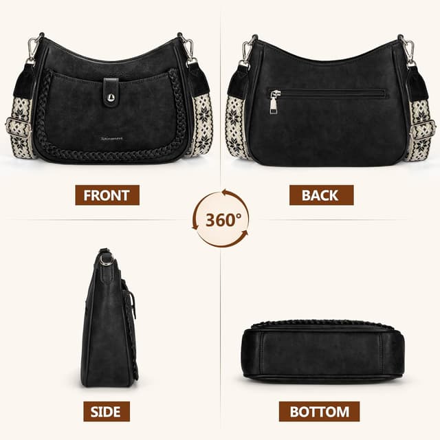 Thumbnail 5 de RAINSMORE Crossbody Bag for Women