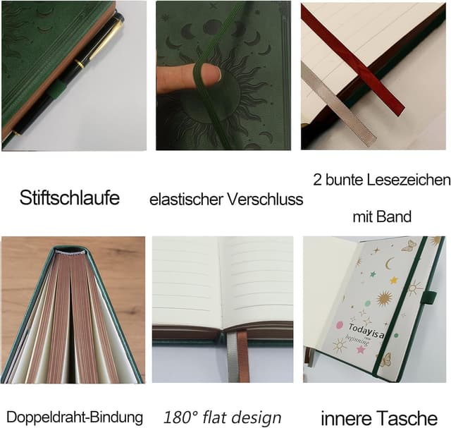 Thumbnail 4 de HwxBen Notizbuch 14.5 x 21 cm