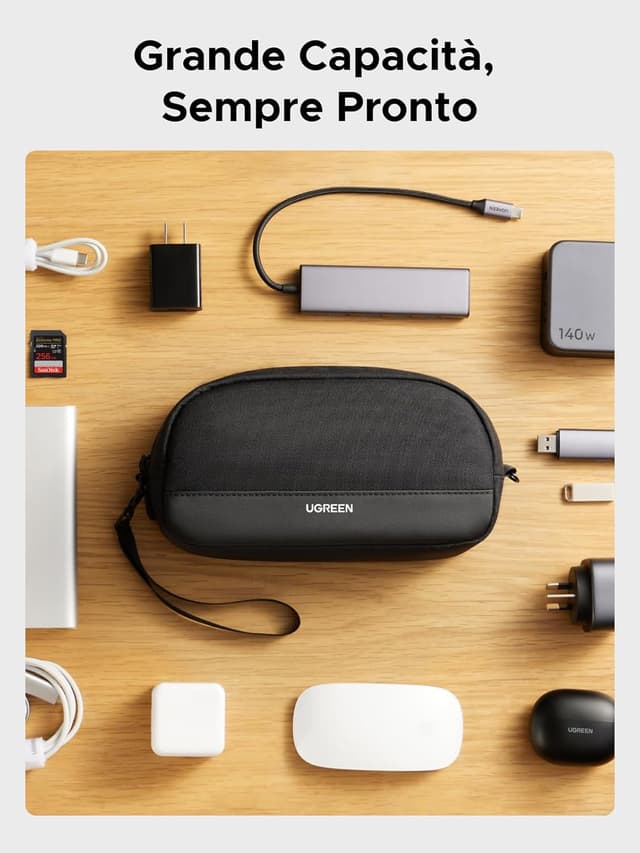 Thumbnail 2 de UGREEN Borsa porta accessori da viaggio S nero