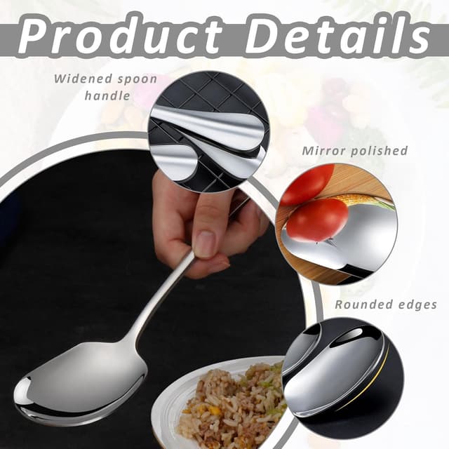 Thumbnail 2 de Servierlöffel Edelstahl 25 cm