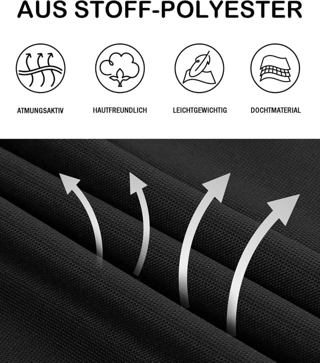 Detalle 2 de JACKETOWN Herren-Poloshirt Kurzarm: atmungsaktiv, schnell trocknend, elastisch (Regular Fit)