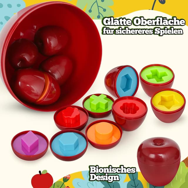 Detalle 2 de YIQOGAME Montessori Spielzeug ab 1 Jahr 🍎