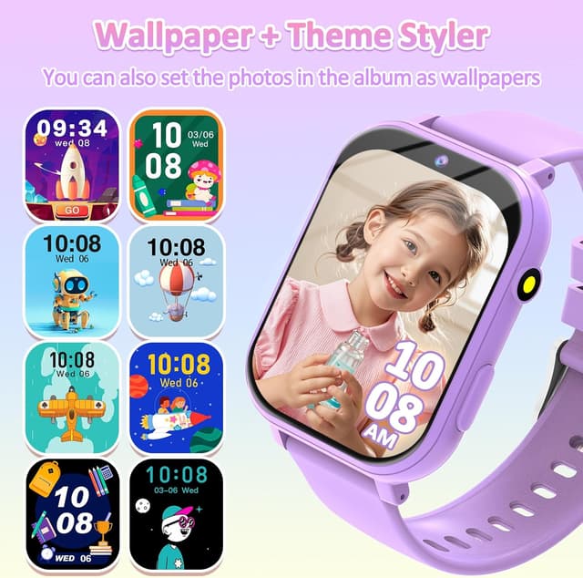 Thumbnail 5 de clleylise Smart Watch for Kids 300mAh
