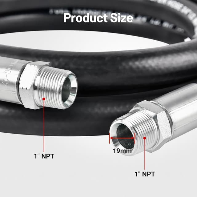 Thumbnail 2 de EVIL ENERGY 1" Fuel Transfer Hose 10FT ⛽