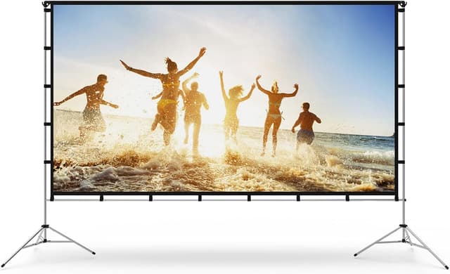 Detalle de Vamvo 120 inch projector screen with stand