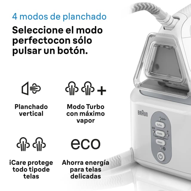 Thumbnail 2 de Braun CareStyle 3 IS3155VI Centro de Planchado con Suela FreeGlide