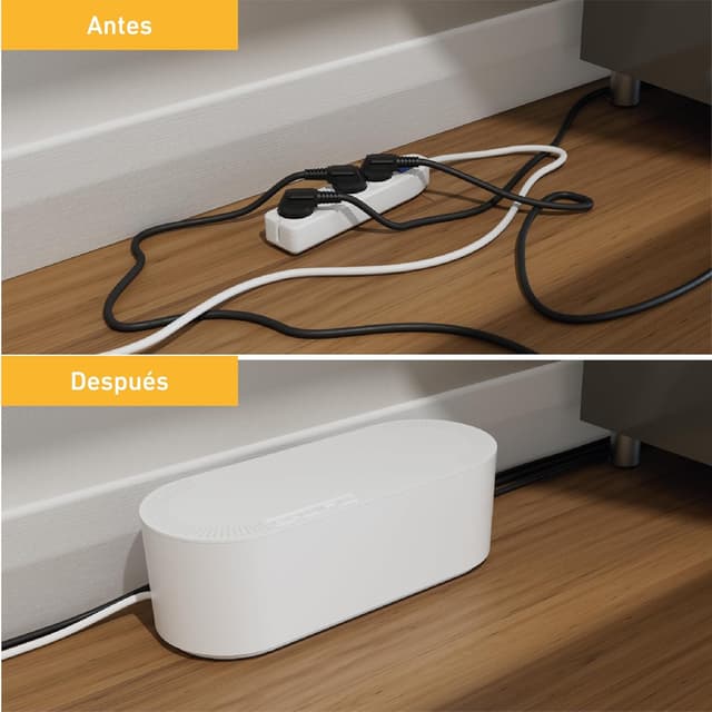 Thumbnail 4 de D-Line Caja Organizadora de Cables ABS Blanca ⚡