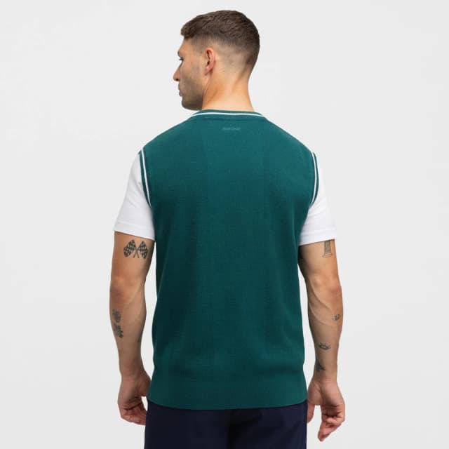 Thumbnail 1 de Siroko Carnoustie Teal chaleco golf punto algodón