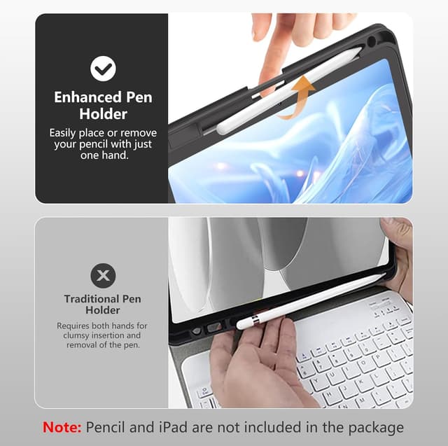 Thumbnail 5 de BQSS Keyboard Case for iPad A16 11th Gen