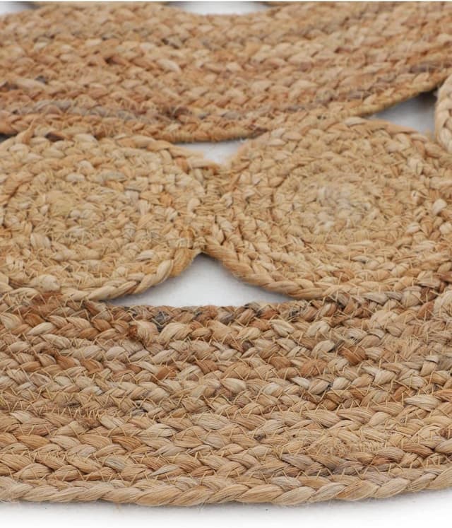 Thumbnail 3 de CarpetFine Alfombra Redonda de Yute Ella 200 cm ☀