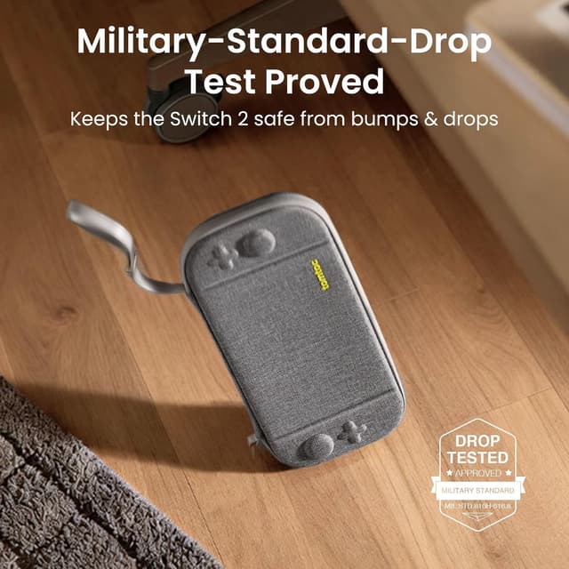 Detalle 2 de tomtoc Slim Carrying Case for Nintendo Switch 2 12-slot