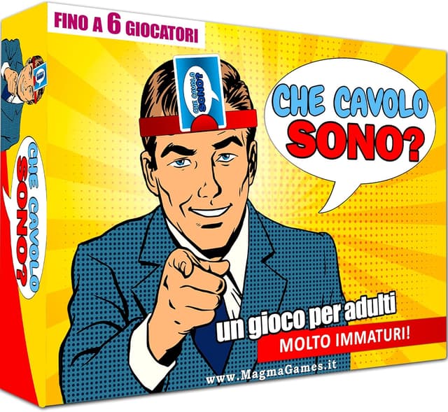 Detalle de Magma Games: Che Cavolo Sono? gioco da tavolo party per adulti e ragazzi (2-6 giocatori) in italiano