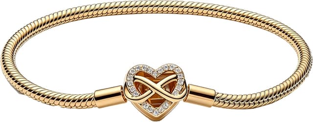 Detalle de Hevdlt Goldfarben Armband 925 Silber