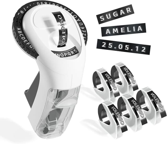 Detalle de VolenGo Omega embossing label maker 9mm