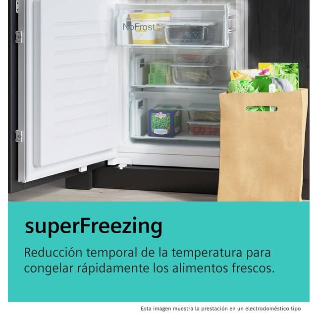 Thumbnail 4 de Siemens GI81NACE0 congelador integrable vertical