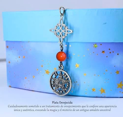 Detalle 2 de Only faith Collar Nudo de Bruja 925, 45 cm