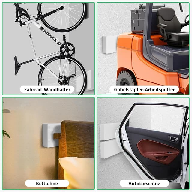 Thumbnail 5 de Garagen Wandschutz 4er-Set Selbstklebend 3 cm Dicke