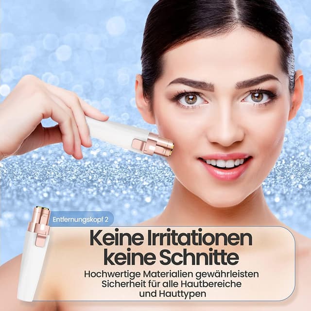 Thumbnail 2 de 2‑in‑1 Augenbrauen‑Trimmer USB Elektrisch für Gesicht