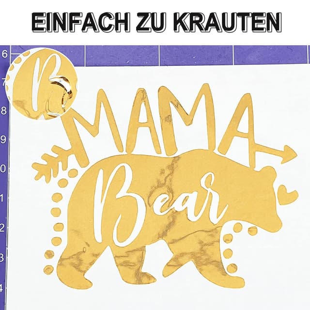 Thumbnail 2 de Chrome Gold Vinylfolie Plotter 30,5 cm