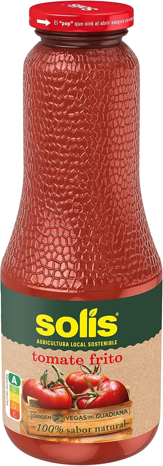 Thumbnail 1 de SOLIS Tomate Frito sin Gluten 725g Pack de 12 🍅