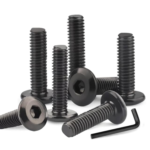 Detalle de Plstod M5 x 16 Flachkopfschrauben 40er