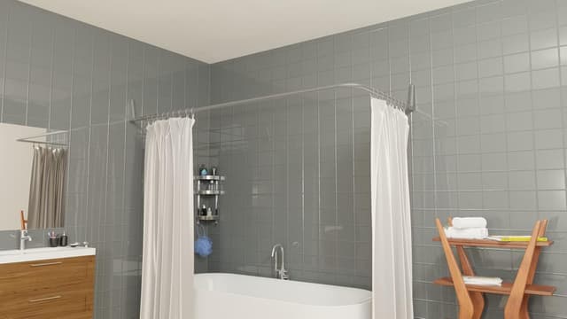 Detalle de Tringle de douche angle 12 combinaisons