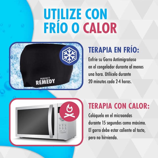 Thumbnail 6 de Gorro Migraña Medico - Antifaz Gel Frío para Dolor y Ojeras 🧠