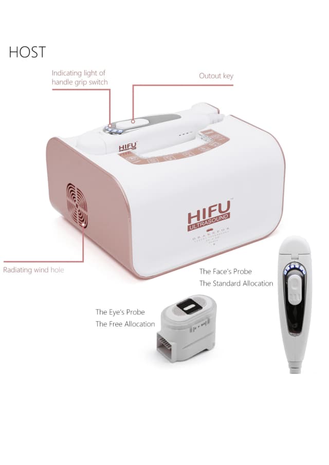 Thumbnail 1 de Drakefor DKF-HIFU SEMI PRO PINK máquina HIFU 3 sondas