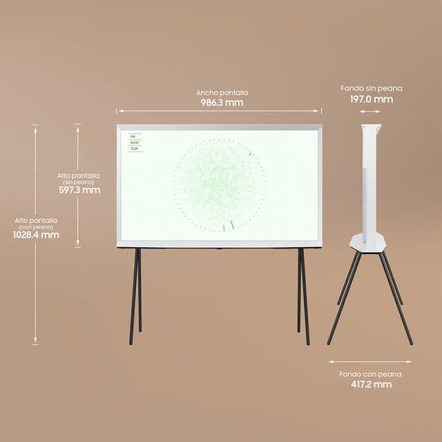Thumbnail 1 de Samsung The Serif QLED 43" 4K Smart TV 📺