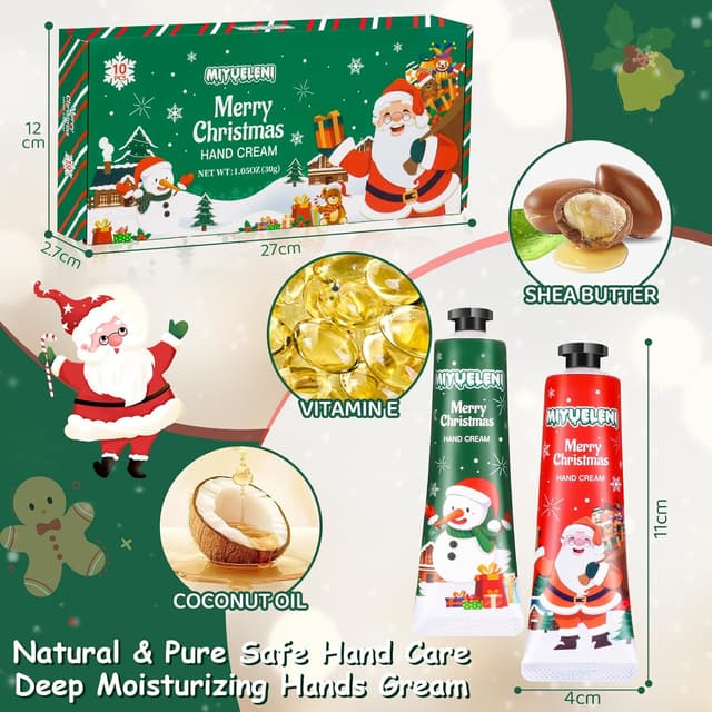 Thumbnail 1 de Crema Mani Riparatrice 10 pezzi Regalo Natale