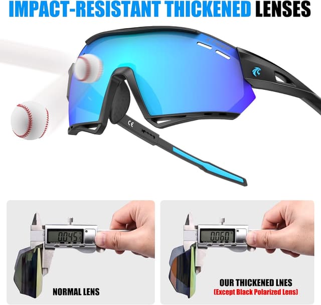 Detalle 2 de X-TIGER Occhiali da ciclismo polarizzati 19,2 g