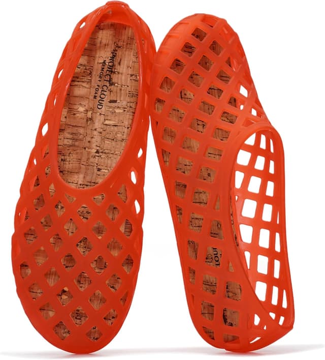Detalle de Project Cloud Jelly Shoes Women Jelly Flats Sandals (Jellz) — Lightweight, Water-Resistant Slip-On Flats