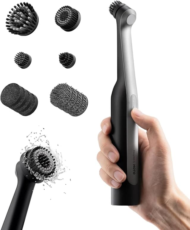 Imagen de HOTO Wand™ Cepillo Eléctrico Limpieza con 12 cabezales 💧 en OfertitasTOP