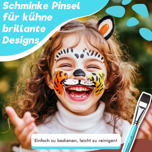 Thumbnail 5 de Kinderschminke Pinselset 7er Synthetischhaar