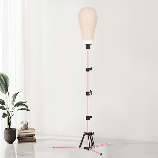 Thumbnail 5 de Pet Baby Mannequin Head Stand Adjustable, Pink ๐