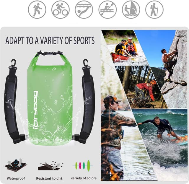 Thumbnail 4 de IDRYBAG Bolsa seca transparente 2L