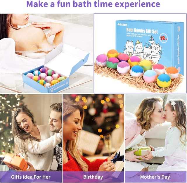 Thumbnail 2 de Bath Bombs Gift Set 12pcs 60g each