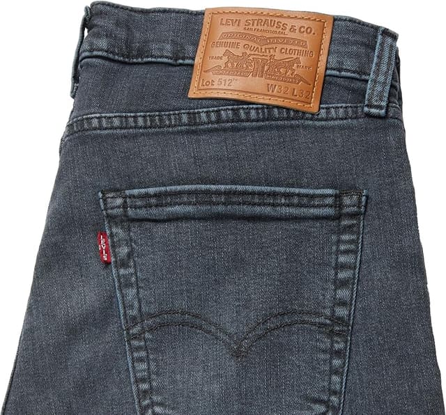 Thumbnail 5 de Levi's 512 Slim Taper 31W/32L Richmond Blue Black Vaqueros 🧑🦱