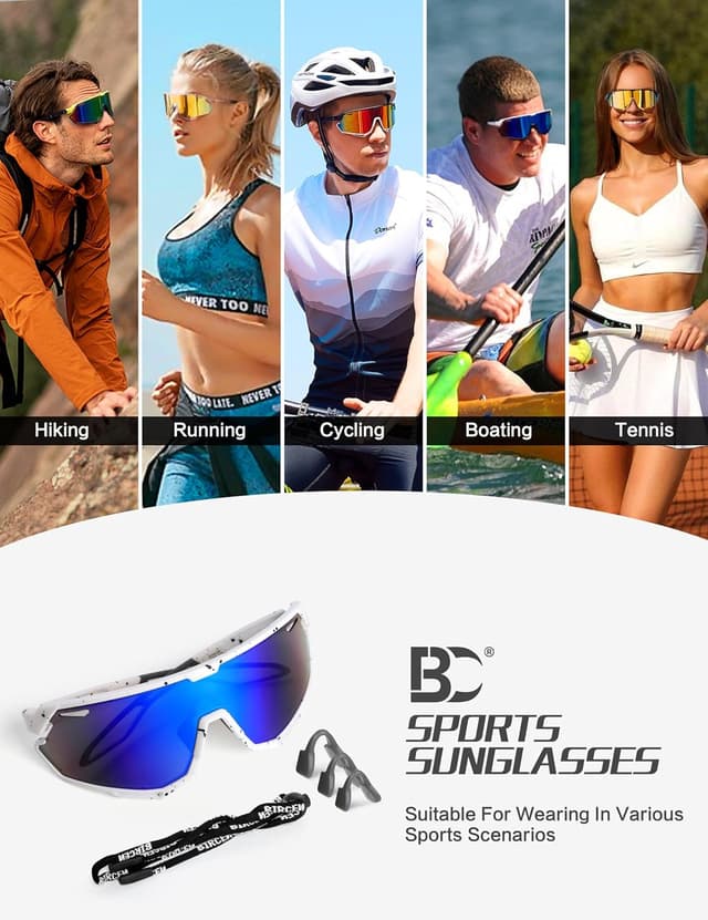 Detalle 2 de Bircenpro cycling sunglasses with UV400
