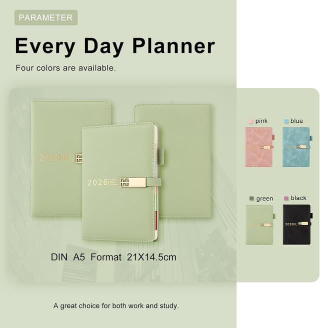 Thumbnail 6 de Agenda 2026 A5 un día por página