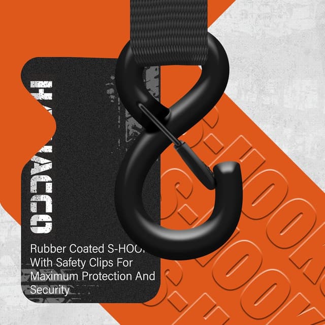 Thumbnail 4 de Haccoplanet Retractable Ratchet Straps 10 ft, 1763 lb