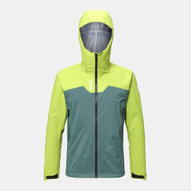 Detalle de Millet KAMET GTX JKT M: chaqueta de montaña para hombre con membrana GORE-TEX ePFAS